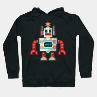 Christmas robot Hoodie